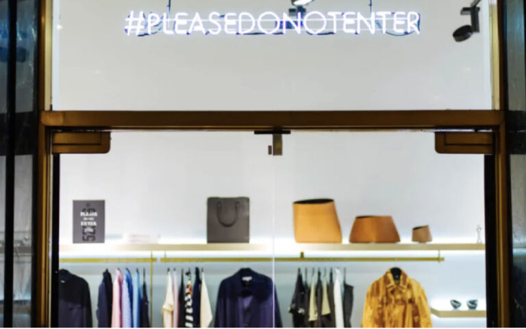 Why This Hip Downtown L.A. Retailer’s Message Is ‘Please Do Not Enter’